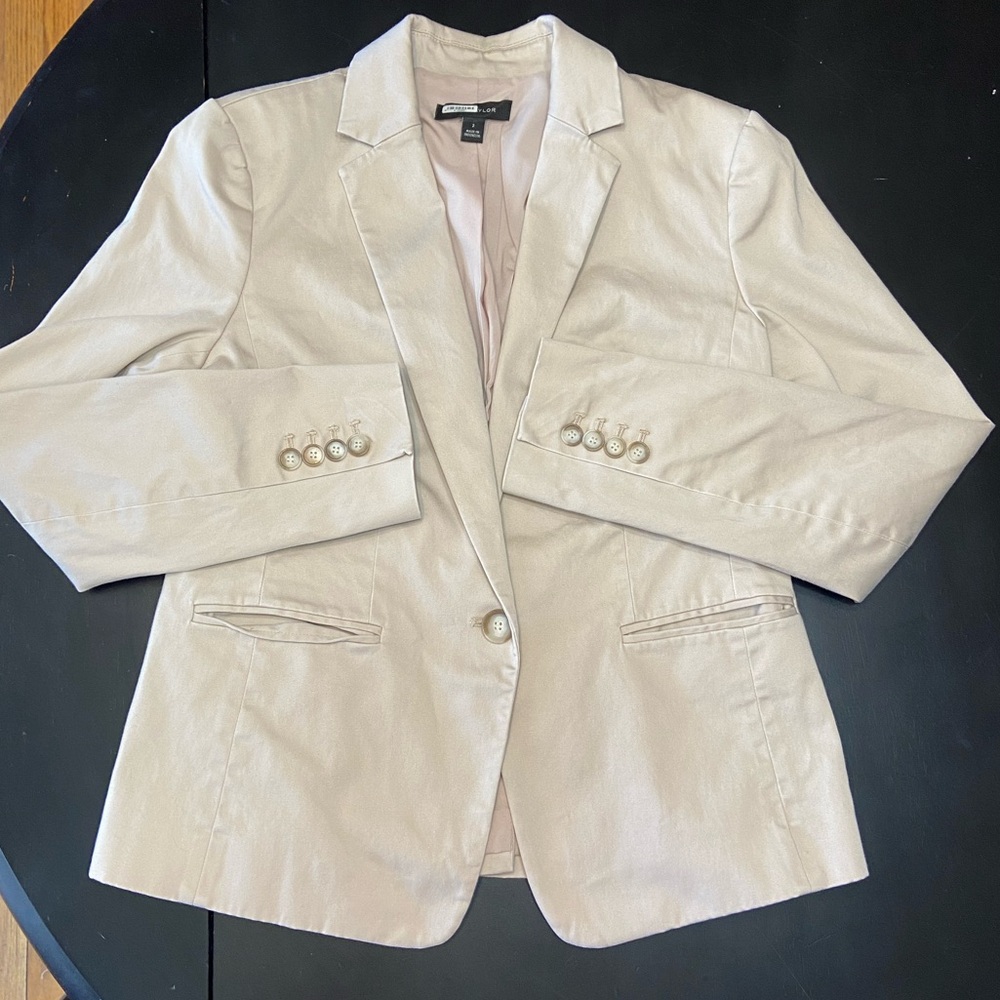 Ann Taylor Light Tan Jacket
